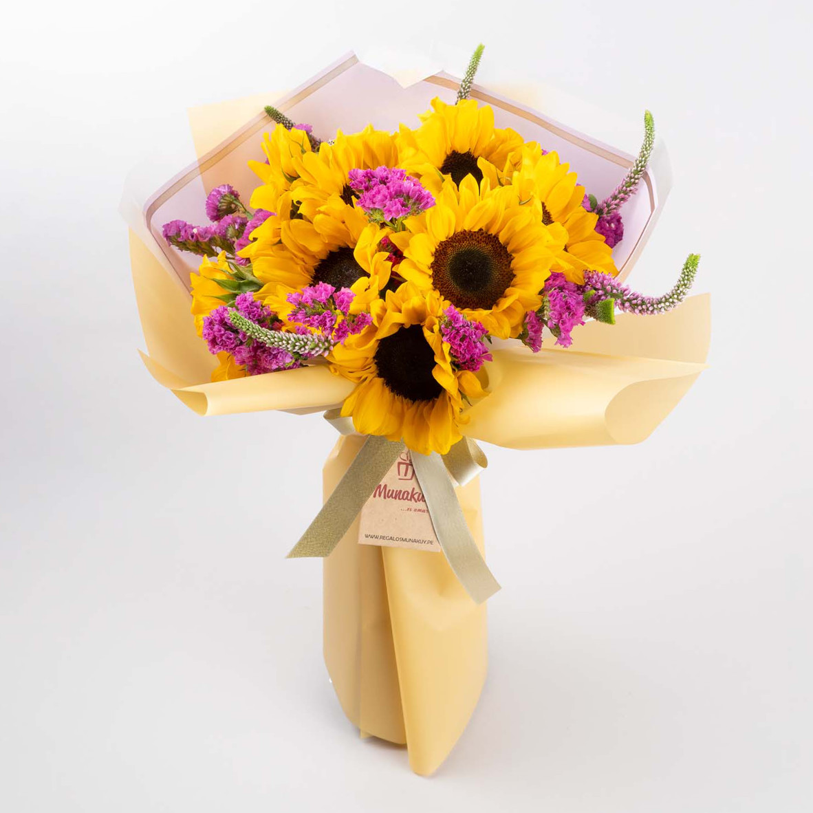 Ramo de 10 girasoles