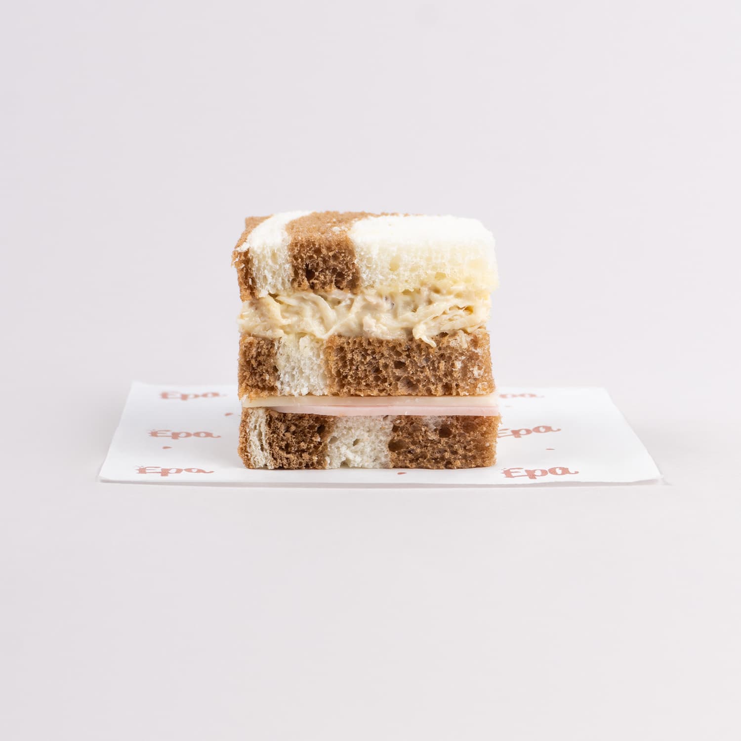 Mini triples de pollo queso y jamón