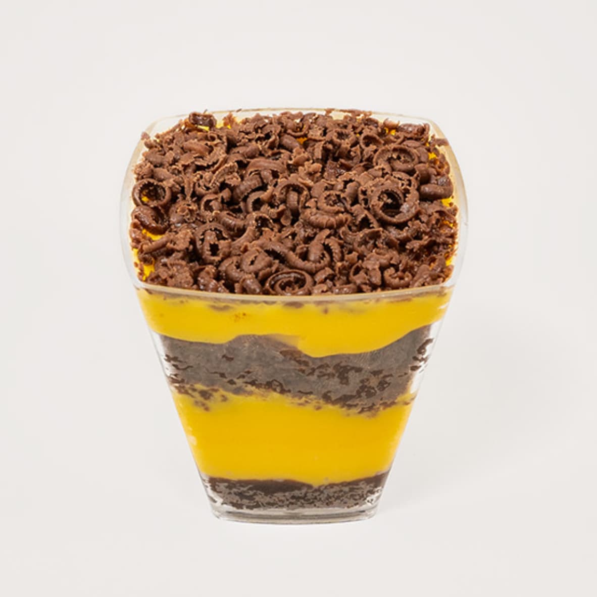 Mini shots de pecado de lúcuma