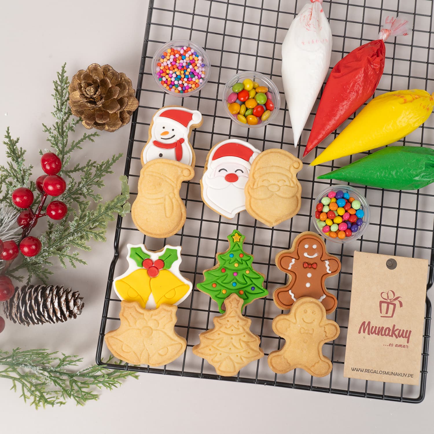 Kit galletas para decorar (x10)