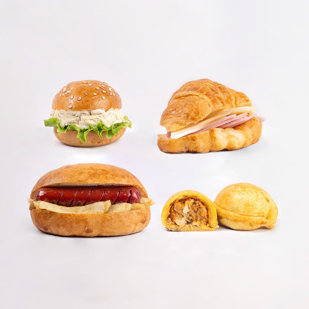 Pack de bocaditos salados para 4 a 6 personas