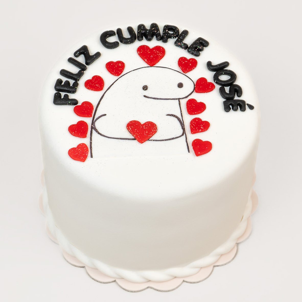 Torta temática flork o torta bento de cumpleaños
