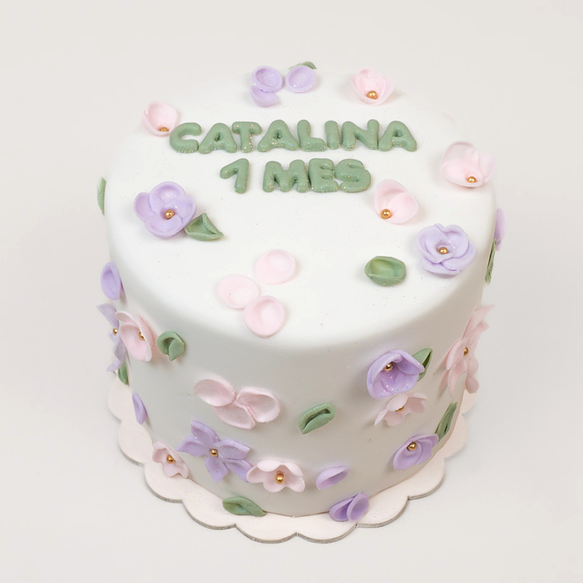 Torta floral -torta para mujeres - torta para mi esposa - torta para mi mamá - torta para mi enamorada