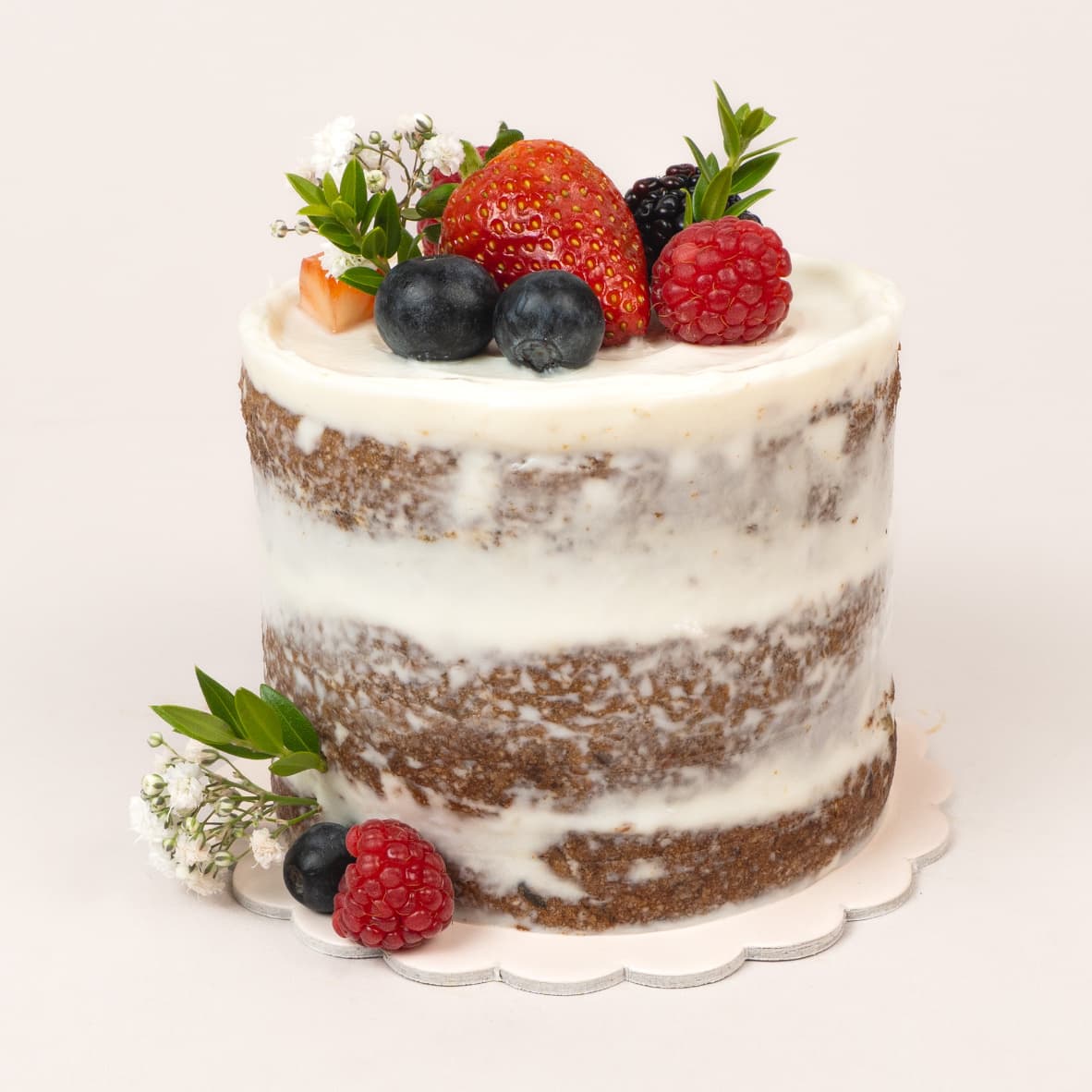 Naked cake con fruta