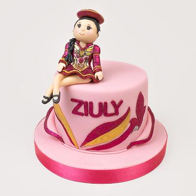 Torta de bailarina de caporal