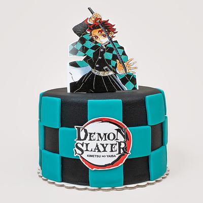 Torta Tanjiro de Demon Slayer - Kimetsu no Yaiba