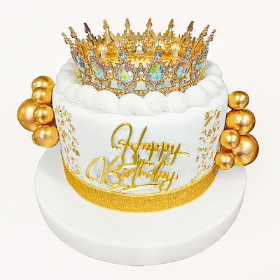 Torta Glitter Cake o torta Corona Escarcha