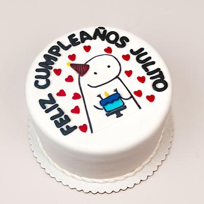 Torta temática flork o torta bento de cumpleaños