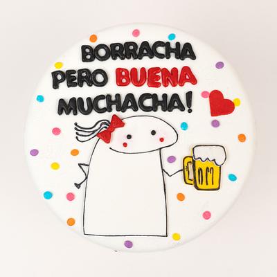 Torta temática flork o torta bento de cumpleaños para ella