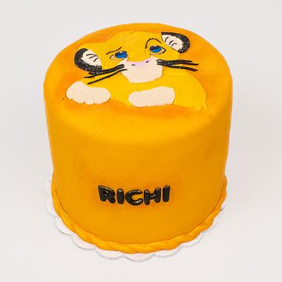 Torta de Simba del rey León