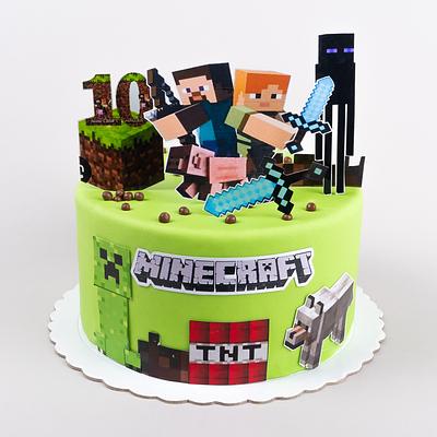 Torta Minecraft