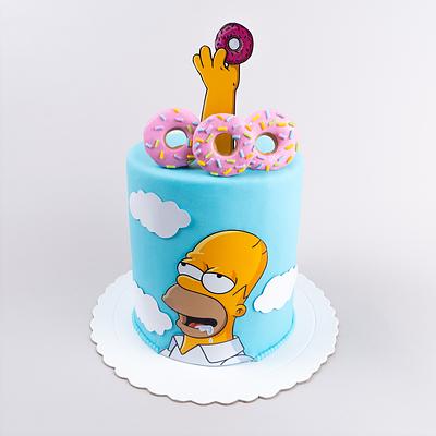 Torta Homero Simpson
