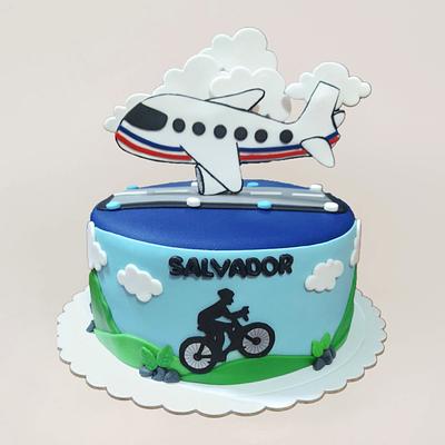 Torta de viajero aventurero