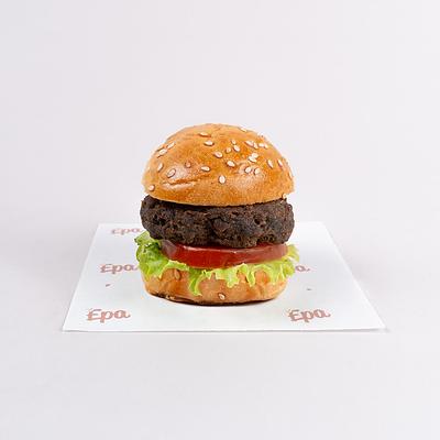 Hamburguesitas con lechuga y tomate